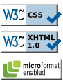 Microformats xml css logo